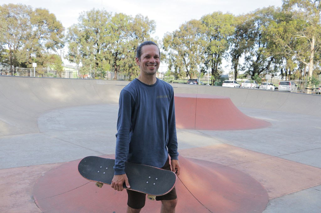 Skate Up skateboard coach Arturo Uzcategui